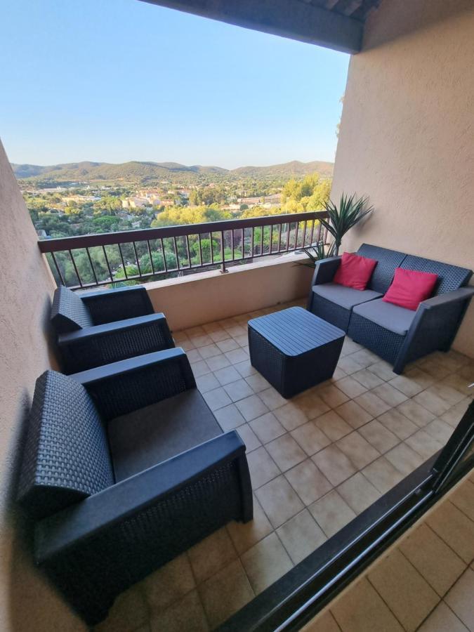 Apartament Les Terrasses Bormes-les-Mimosas Zewnętrze zdjęcie