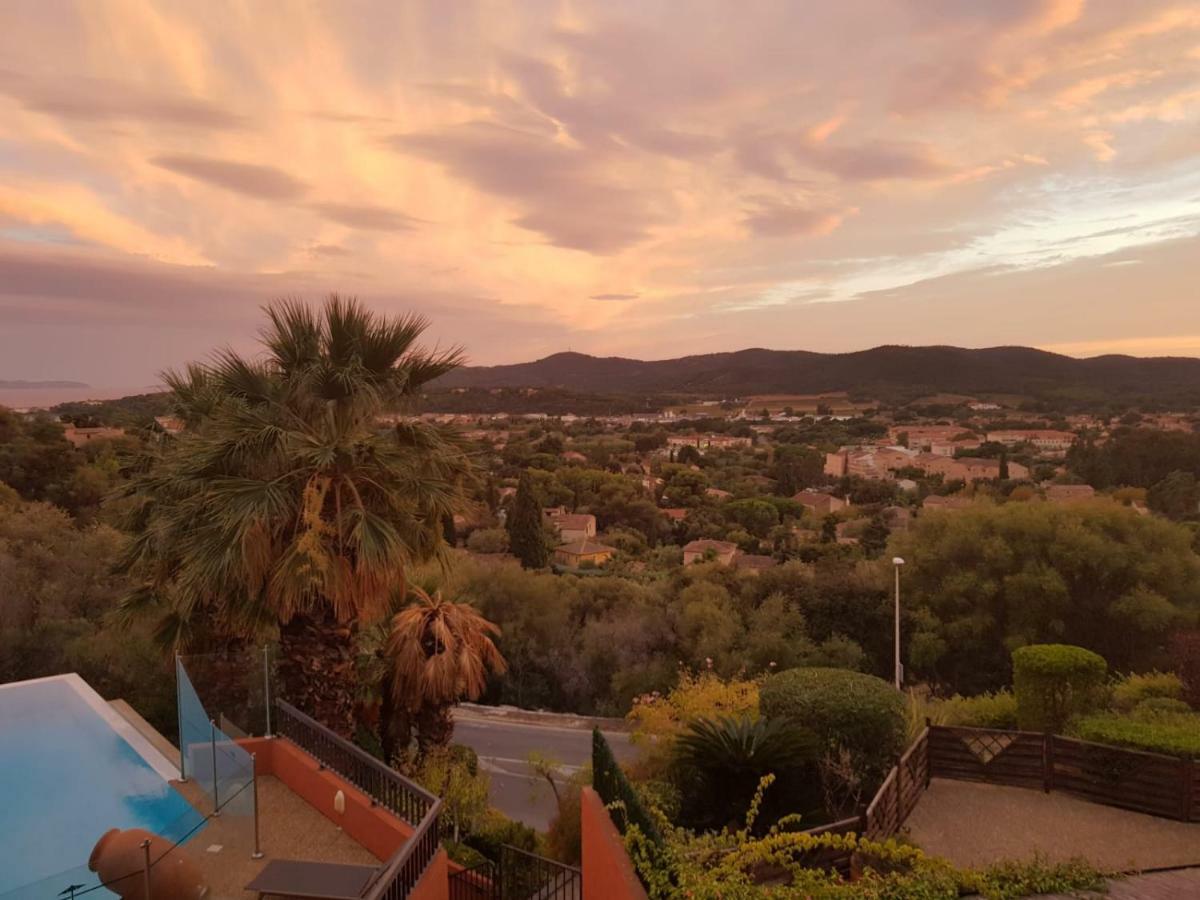 Apartament Les Terrasses Bormes-les-Mimosas Zewnętrze zdjęcie